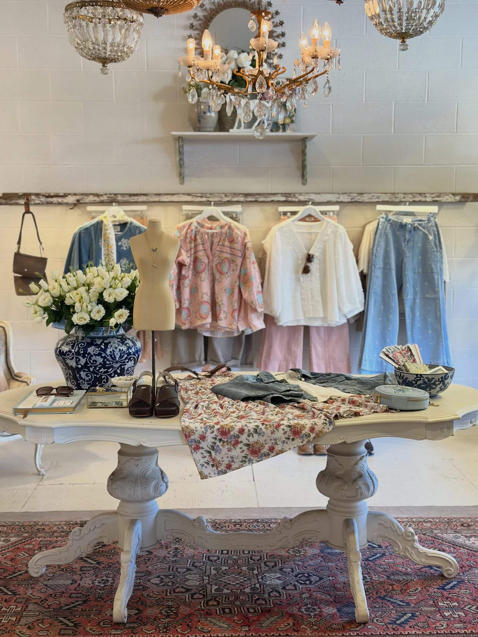 The Farmers Wife Daylesford clothing shop