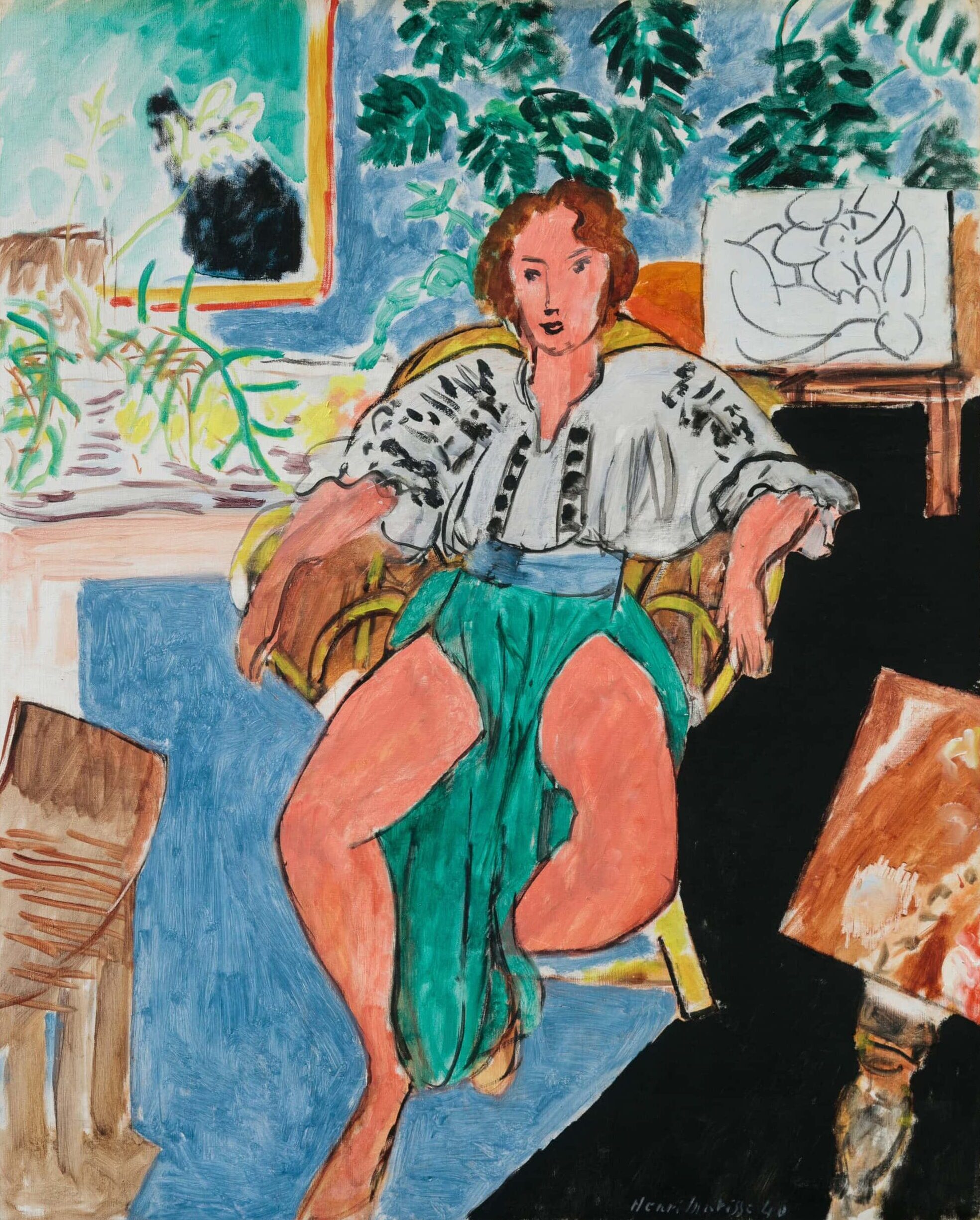 Dancer Resting, Matisse