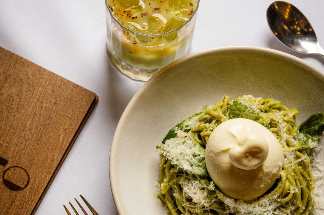 Tutto Cucina + Bar Pistachio Party Landscape