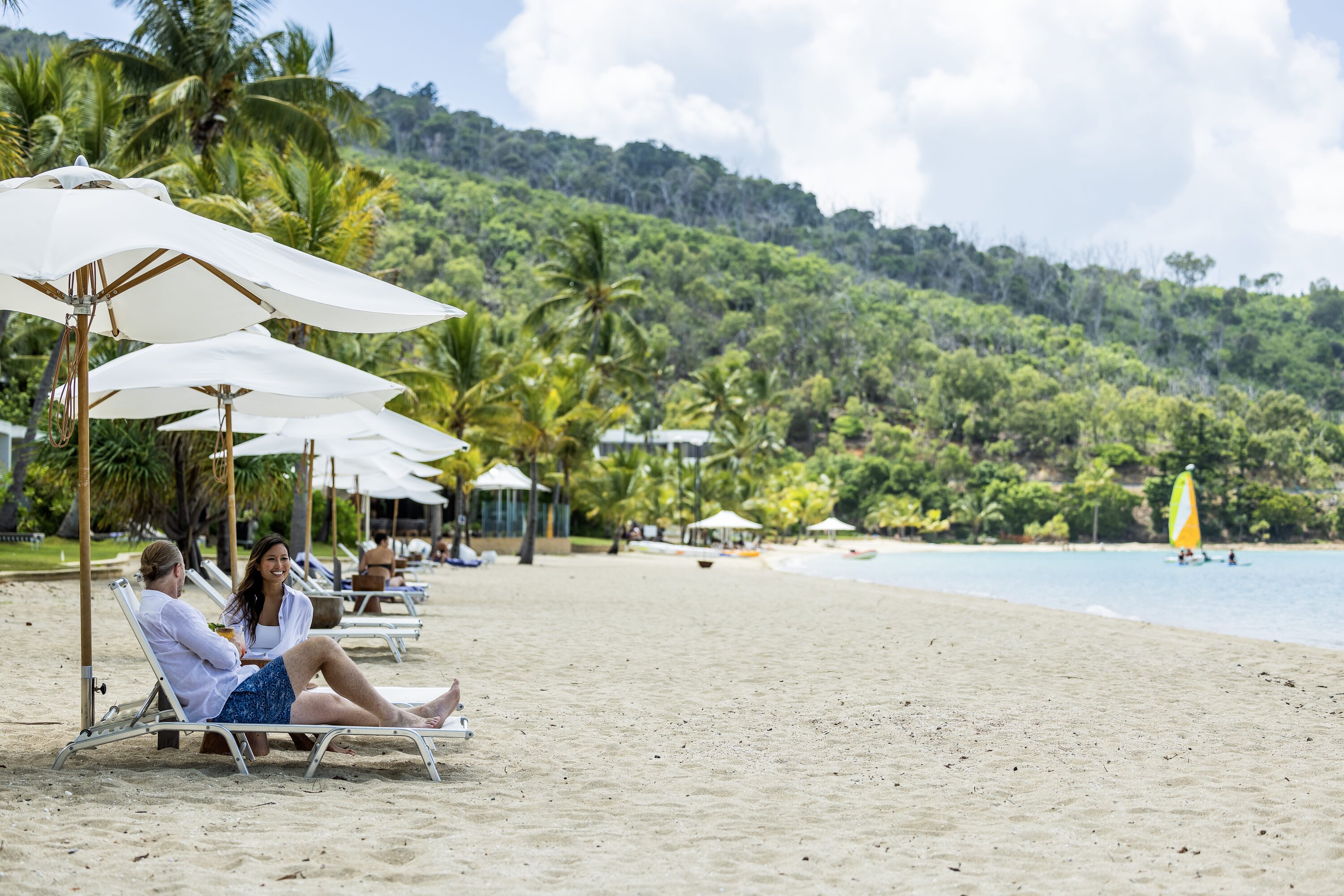 Beach Relax InterContinental Hayman Island Resort Queensland PC Tourism & Events Queensland