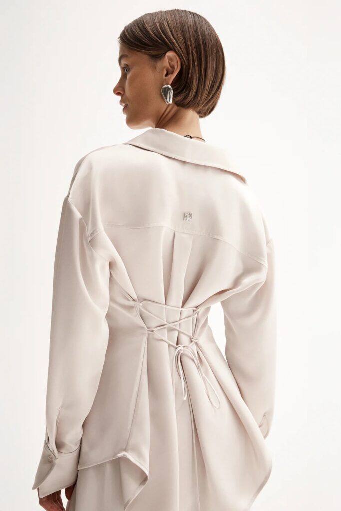 Elka Collective Ella Shirt Ivory Elka Collective Ella Shirt Ivory
