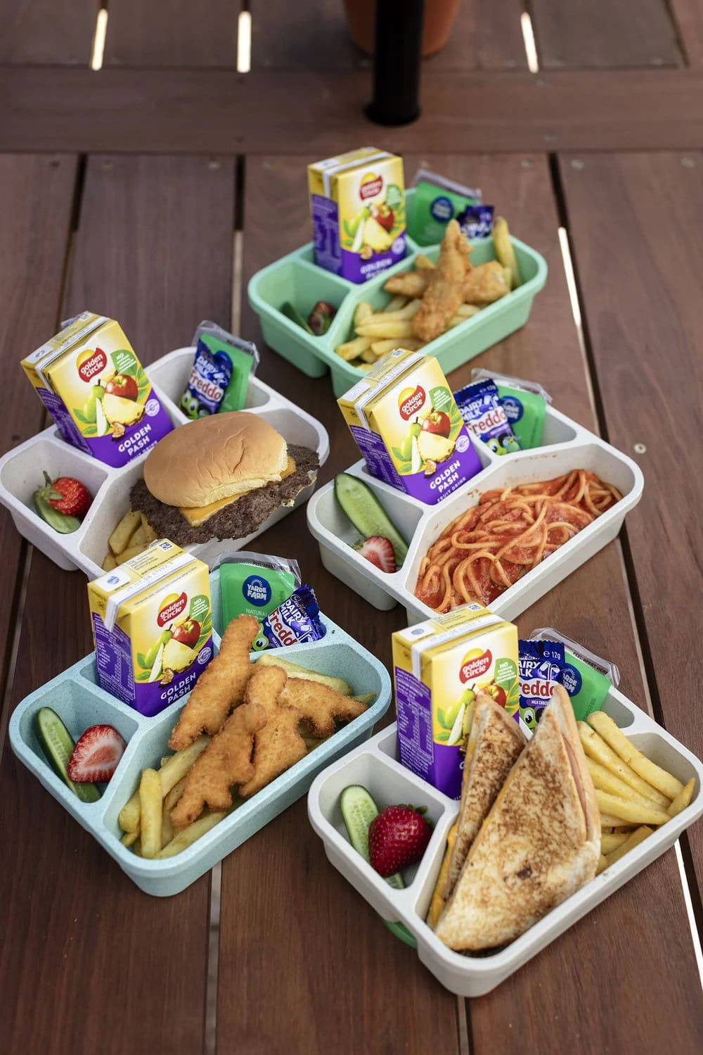 Kids meals at Percy's Playground