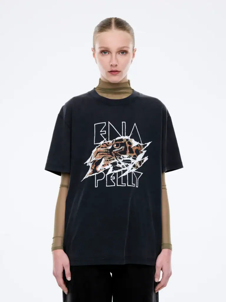 Ena Pelly Jessie Oversized Tee Tigers Eye