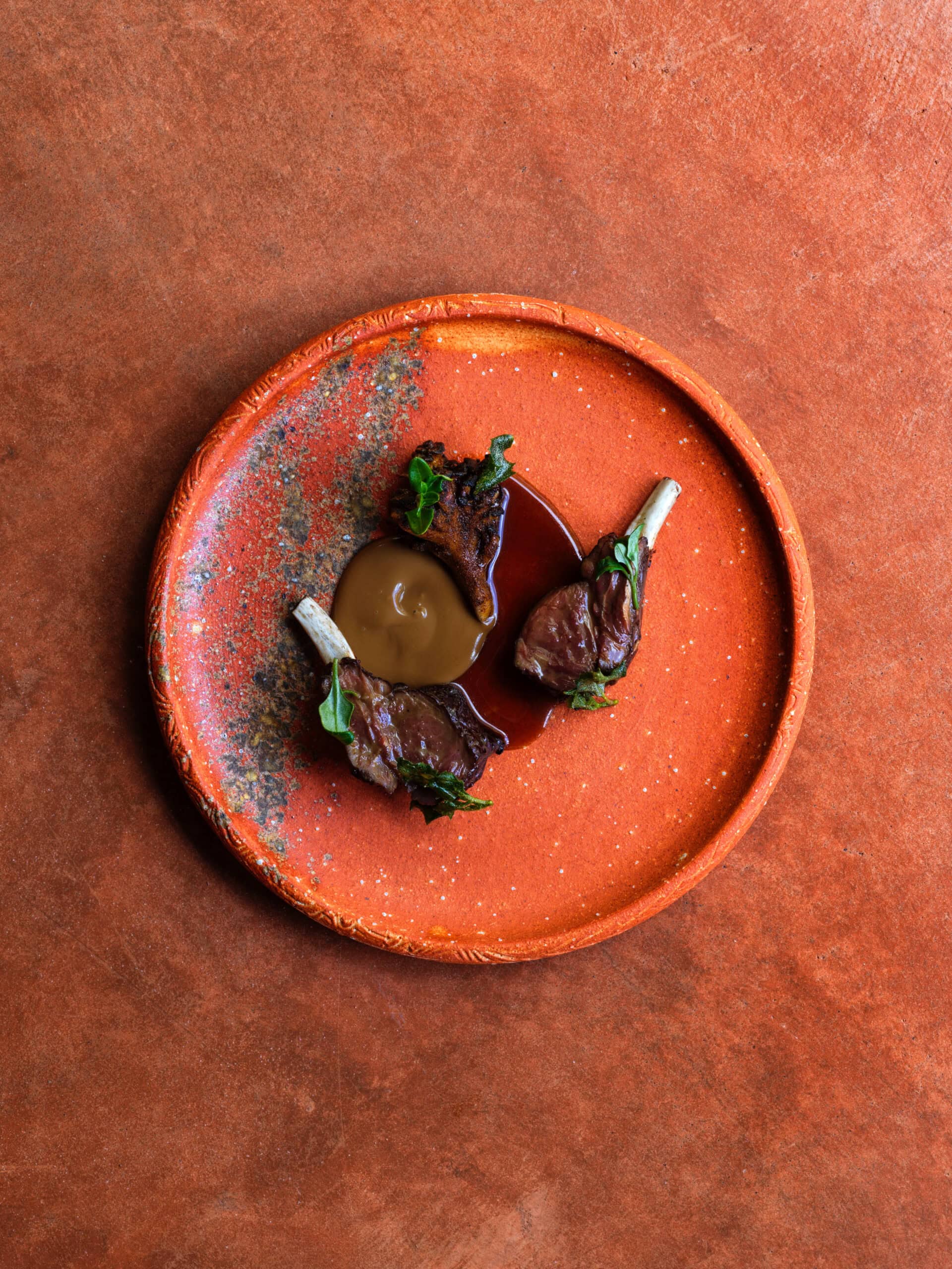 Kangaroo and maitake - Yiaga