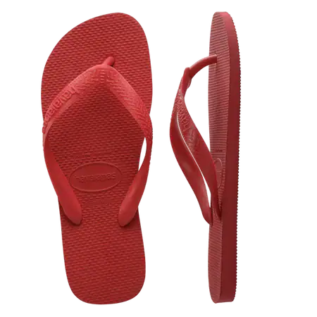Havaianas Top Thongs in Ruby Red 