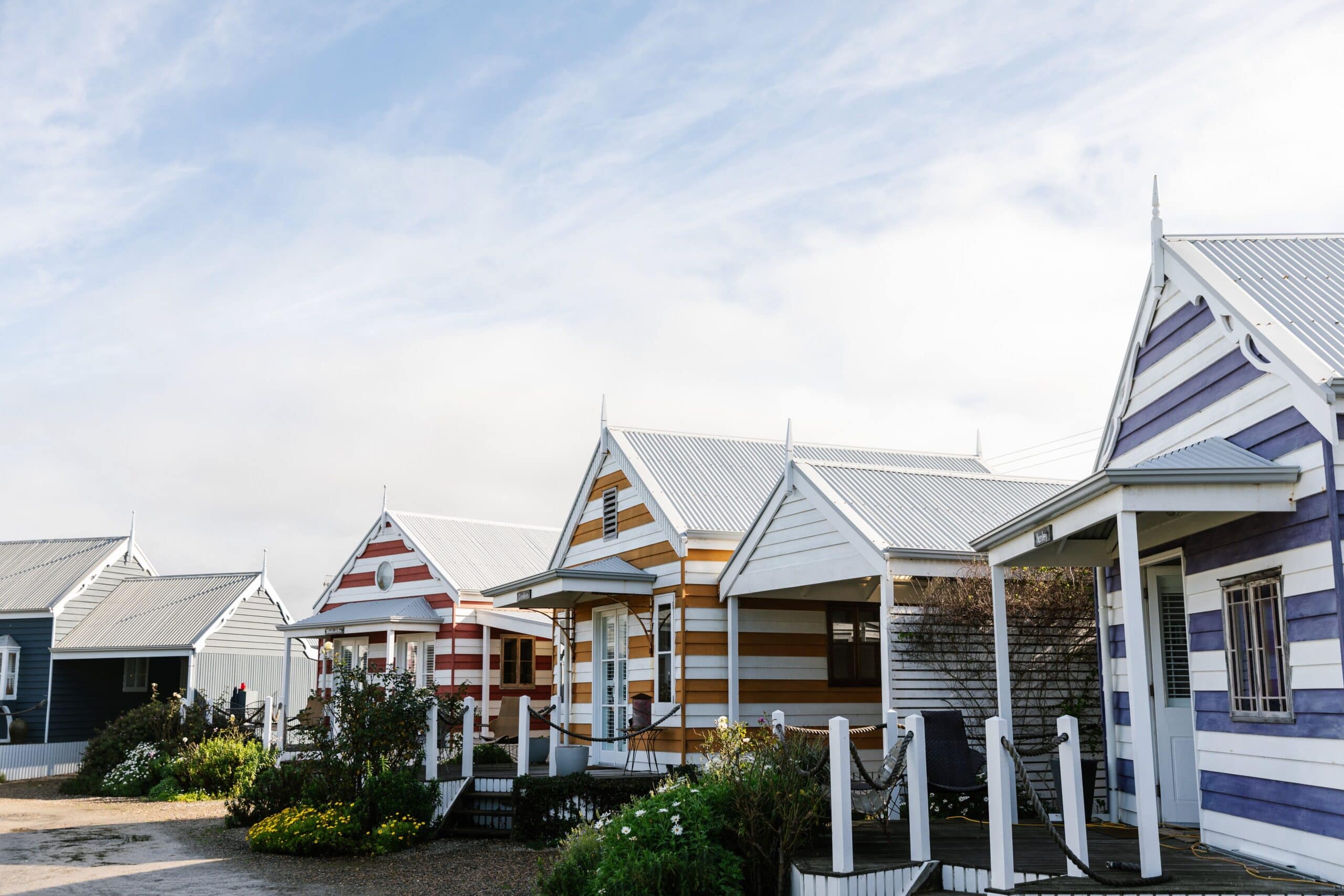 Beach Huts in Middleton.