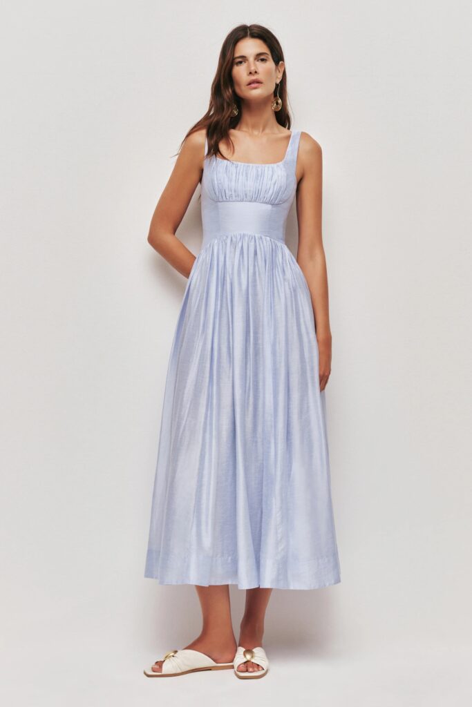 Aje Mist Midi Dress