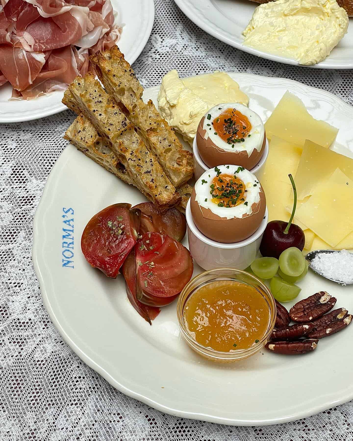 Mediterranean snack plate at Normas Deli Manly Sydney Sitchu Awards 2025 Best Deli winner