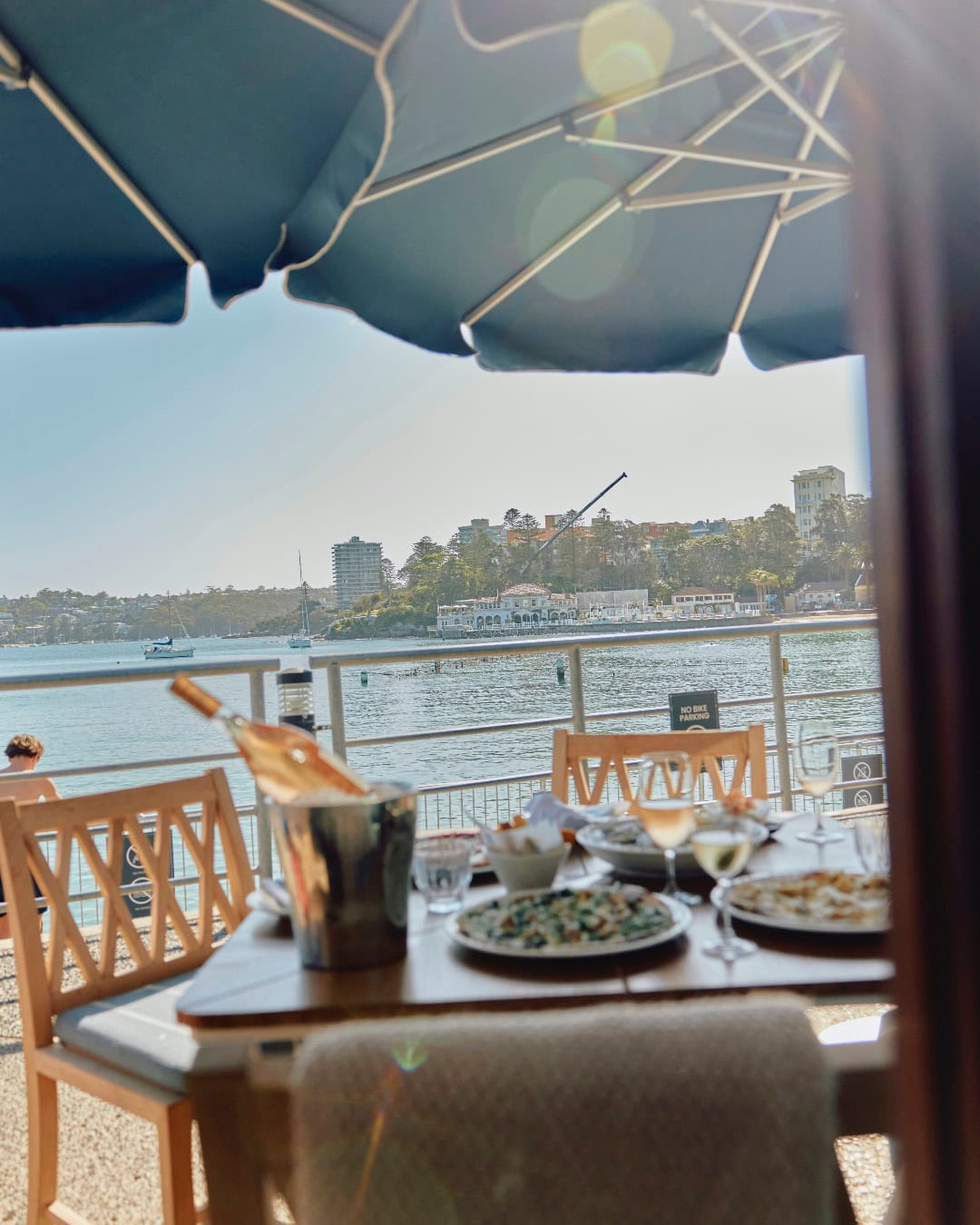 Felons Seafood Manly Views
