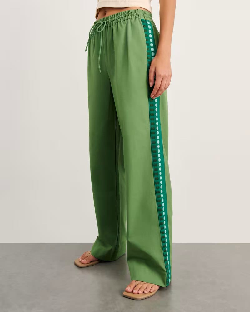 JAG Canvas Contrast Pant