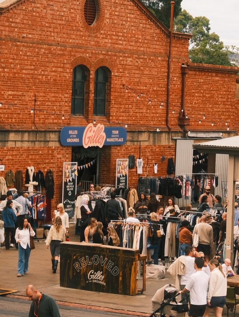 Gilles at the Grounds markets in Adelaide.