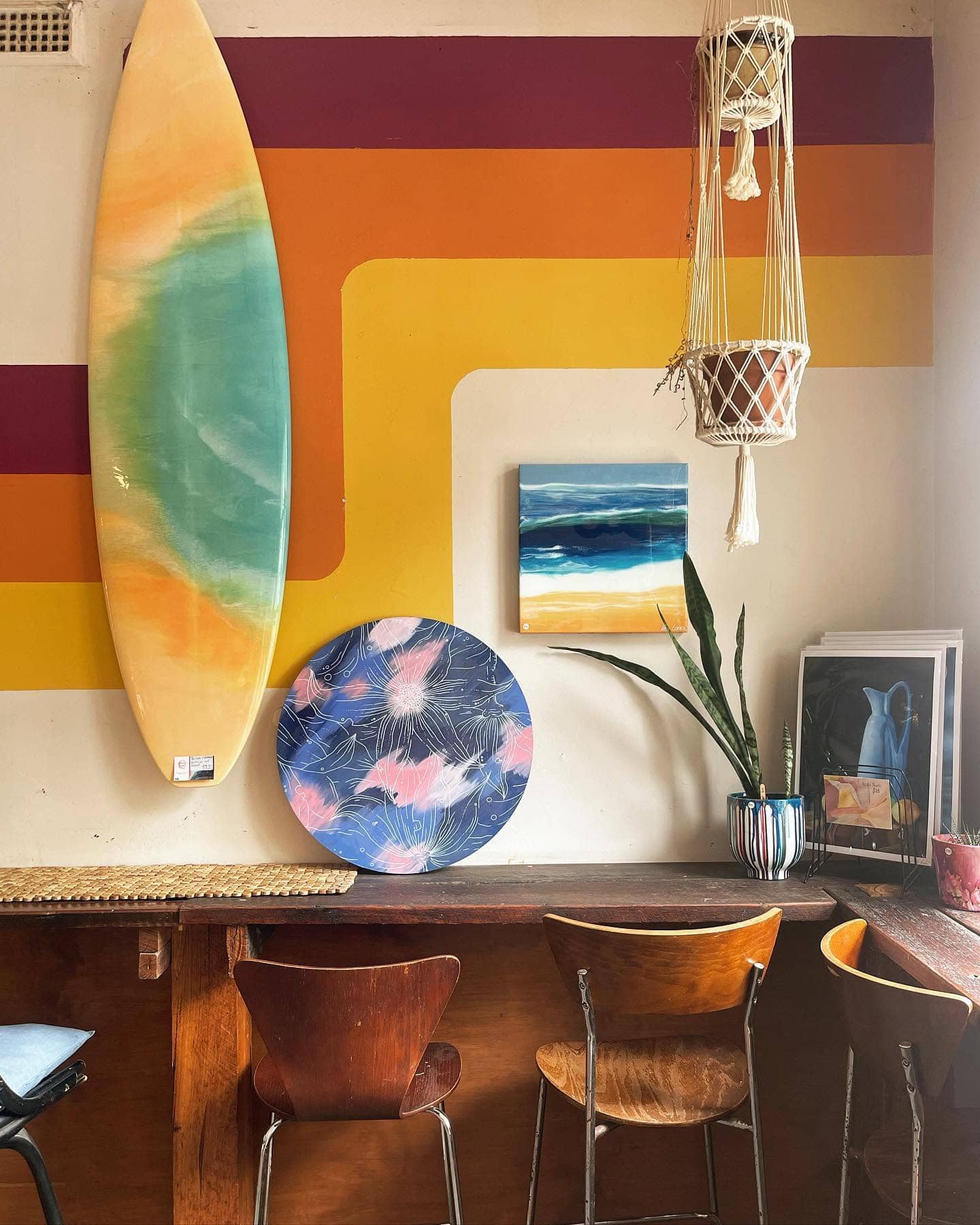 Interiors at Market 33 in Glenelg.