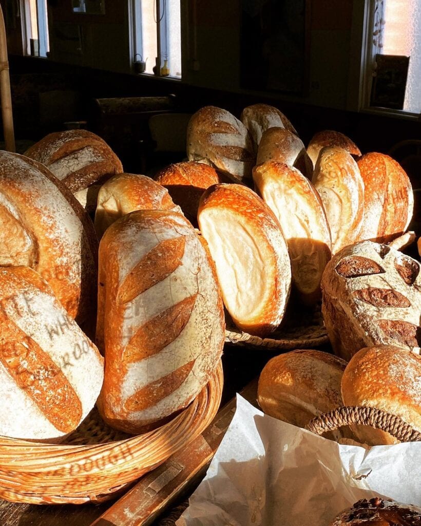 Fresh sourdough from Market 33 in Glenelg.