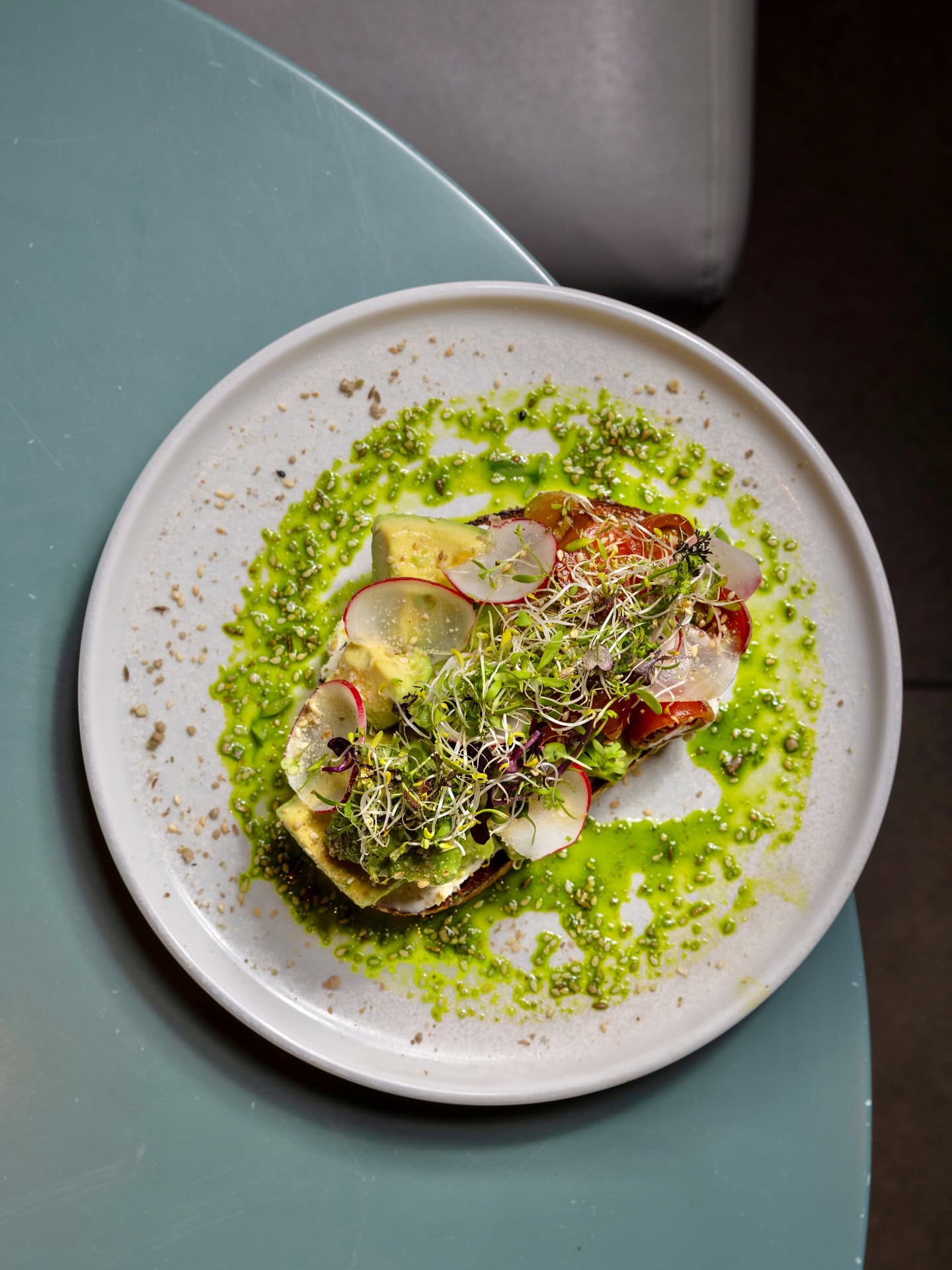 Smashed avo at Fourth in Glenelg.
