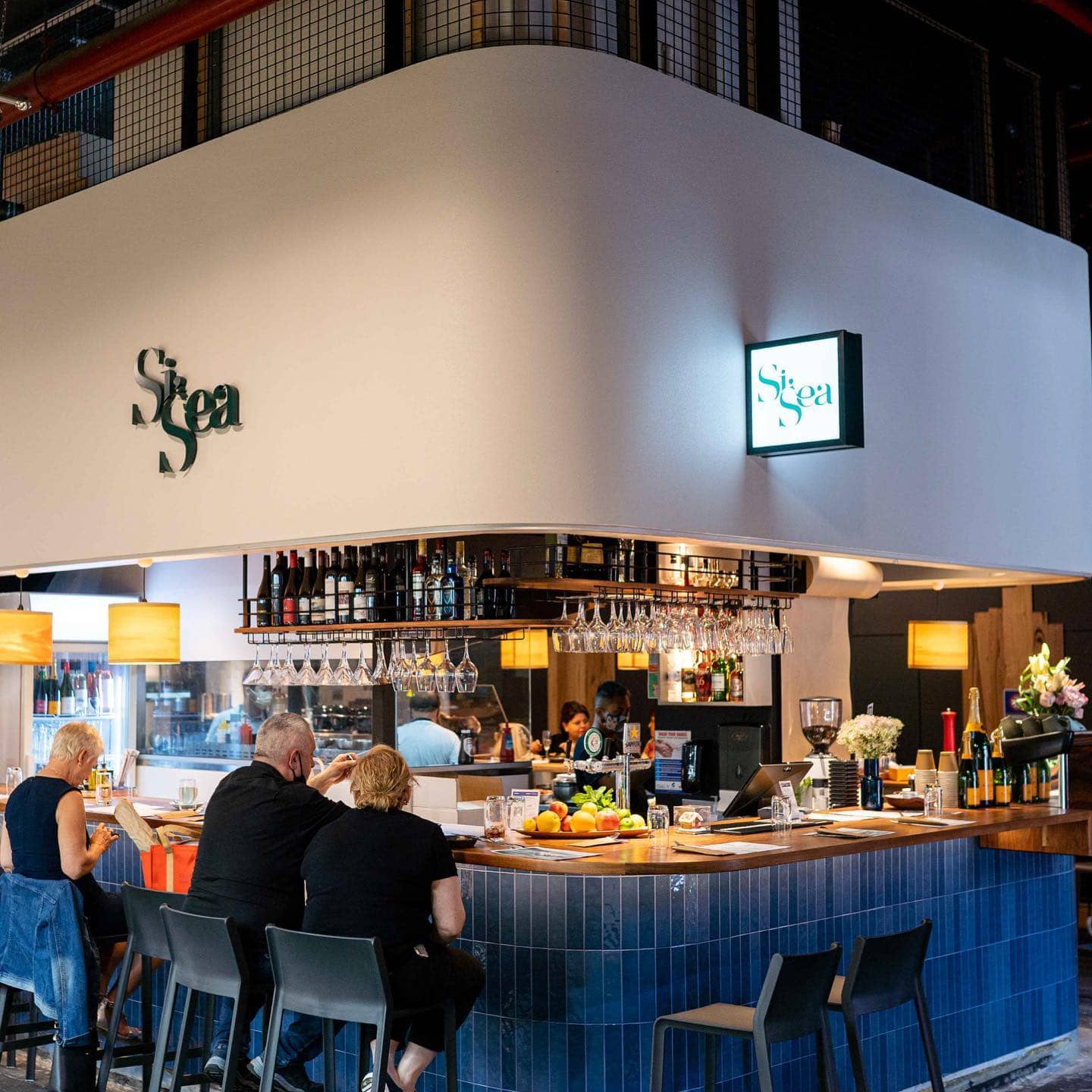 Exterior of Si Sea restaurant in the Adelaide Central Market.