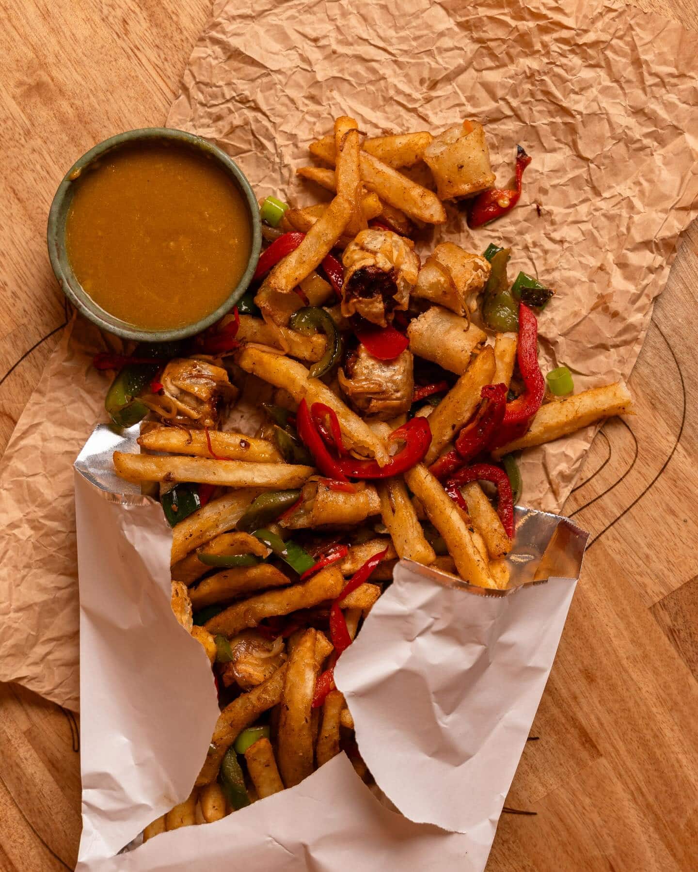 Spice bag from Good Burger in Adelaide.