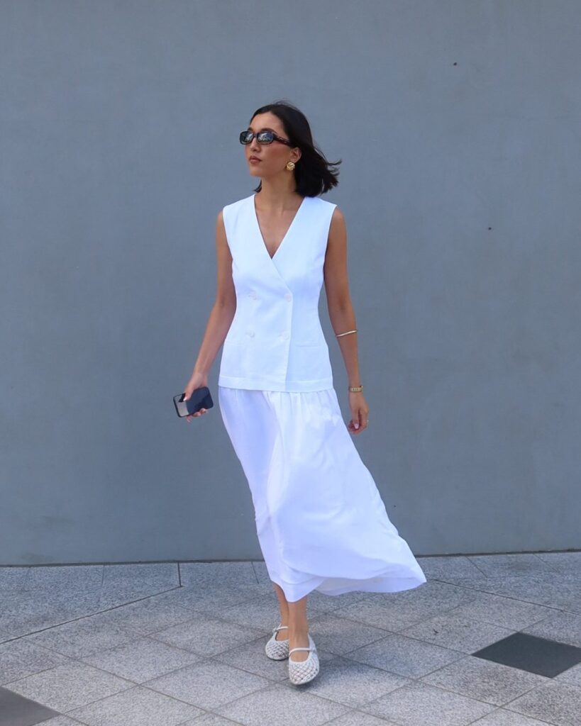 Decjuba Elaine Maxi Vest Dress