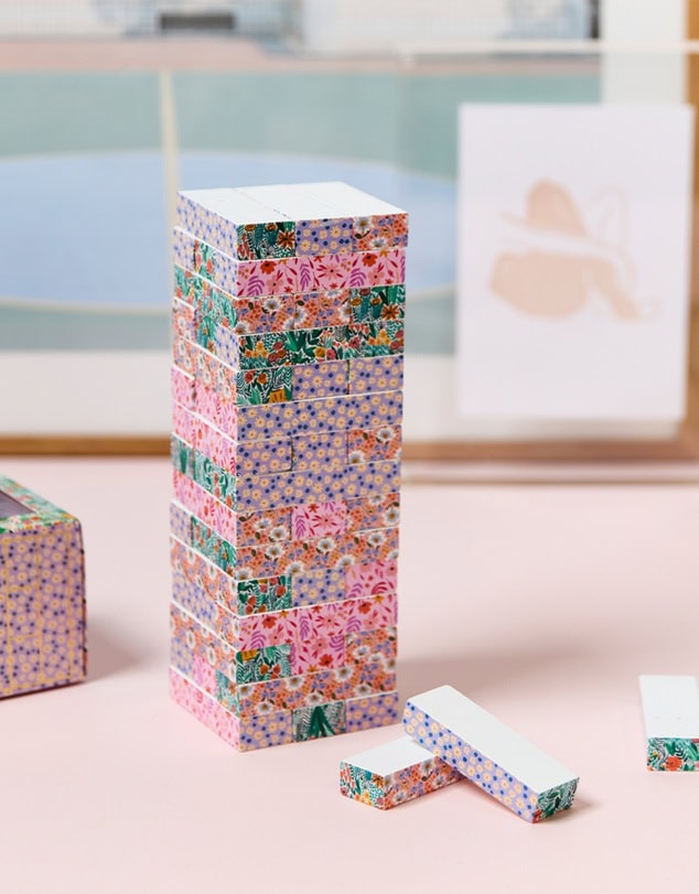 Journey of Something Floral Tumbling Tower 