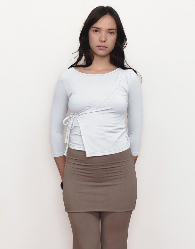Pinky & Kamal Hira Wrap Top