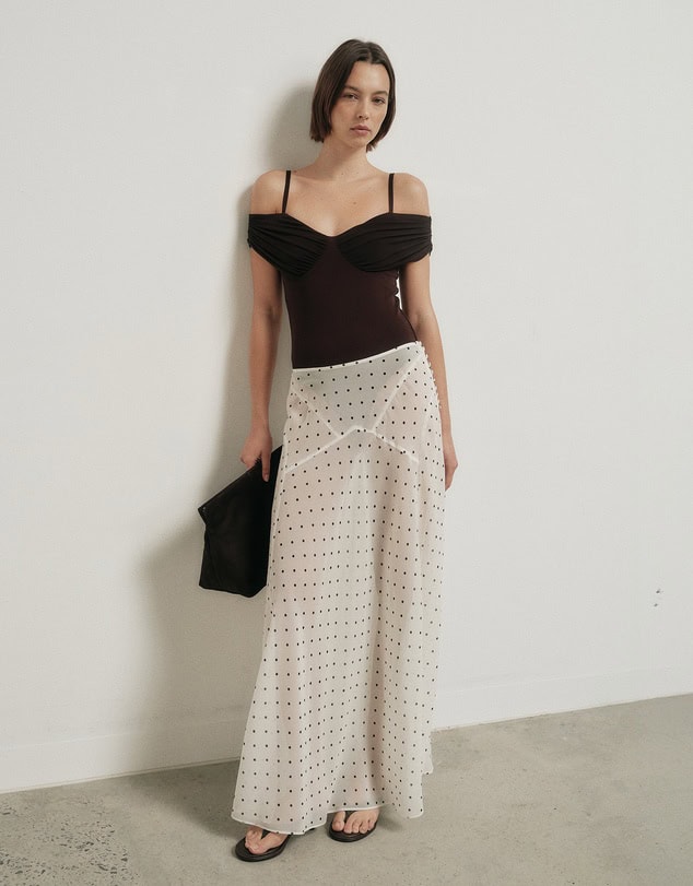 Witchery Basque Maxi Skirt