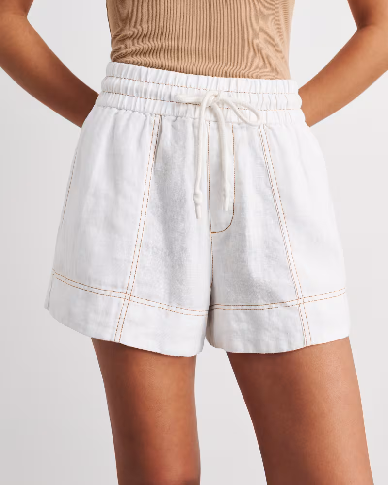 JAG Gigi Linen Pull On Short
