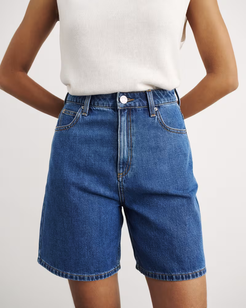 JAG Camron Denim Mid Rise Short
