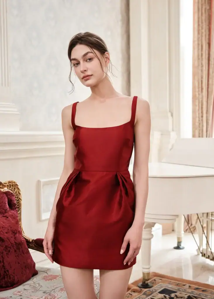 Maison Amery The Tulip Mini in Cabernet