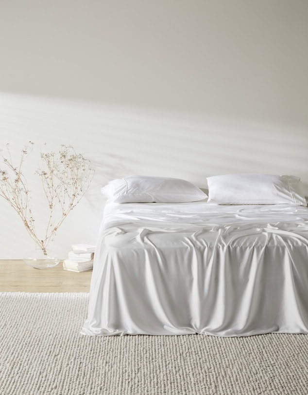 Ettitude Signature 100% Organic Bamboo Sateen Sheet Set