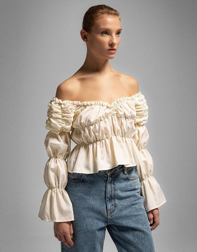 Laagam Sadie Ruched Blouse