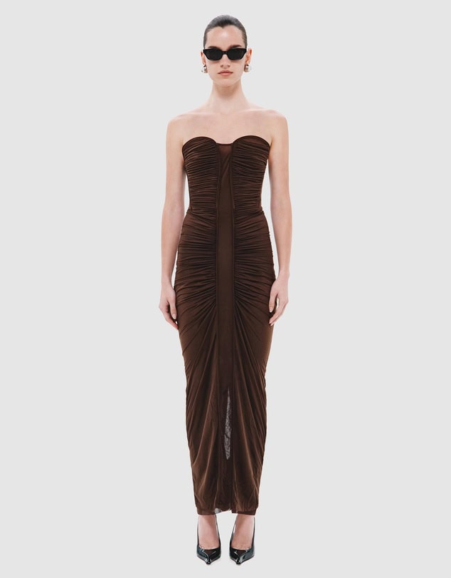 MISHA The Totem Stocking Jersey Midi Dress