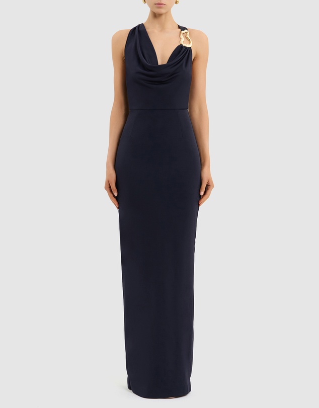 Rebecca Vallance Ayesha Halter Maxi Dress 