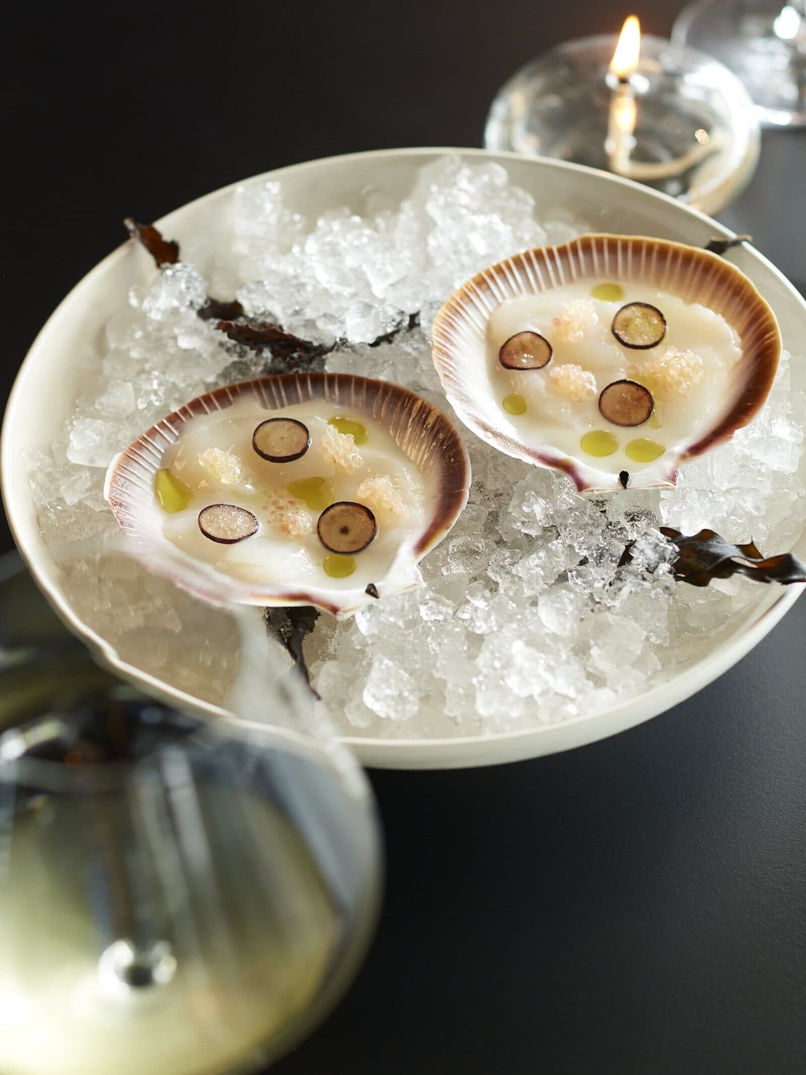 Scallops at Pearla & Co.
