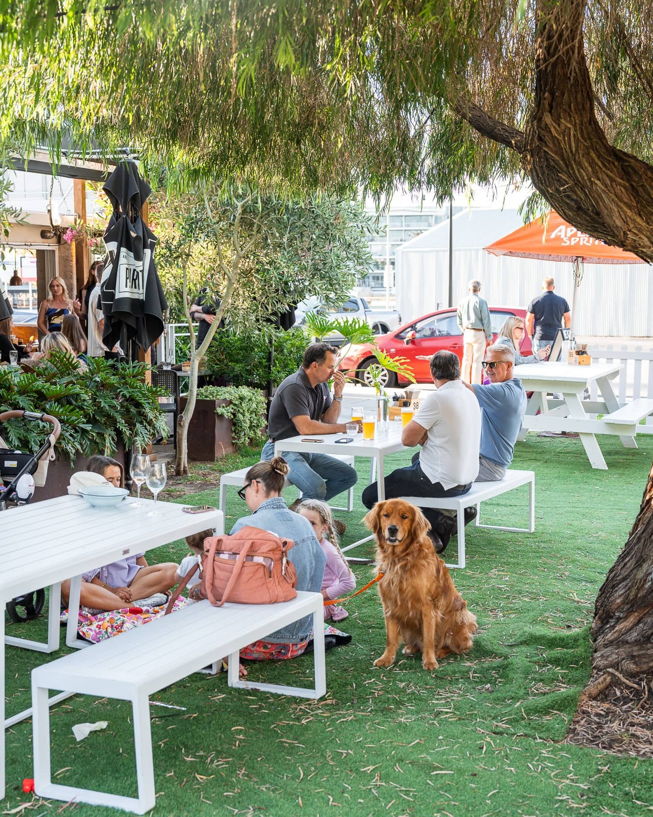 Beach St Co Outdoor Area