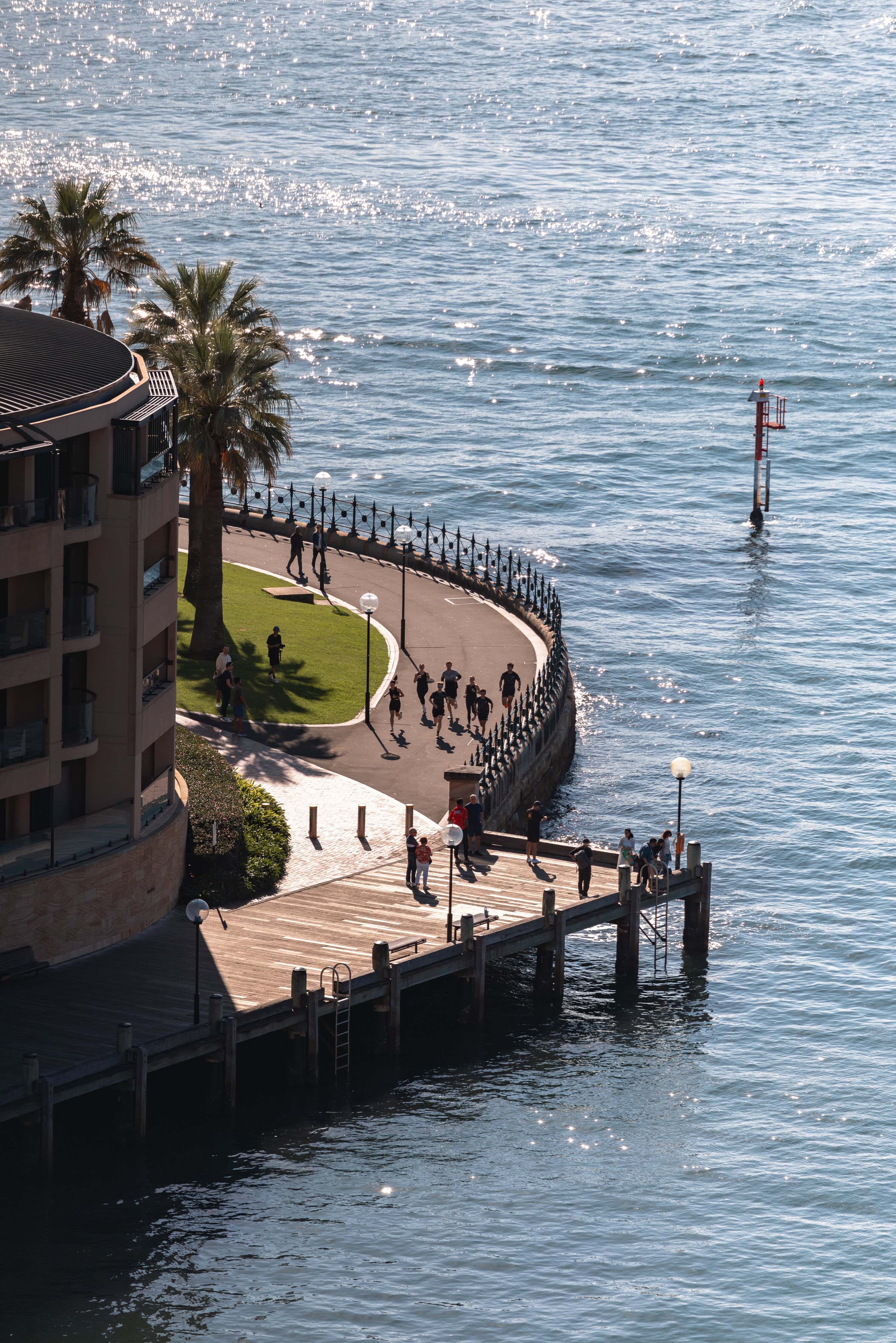 Harbour run course scene at Real Insurance Harbour 10 Sydney