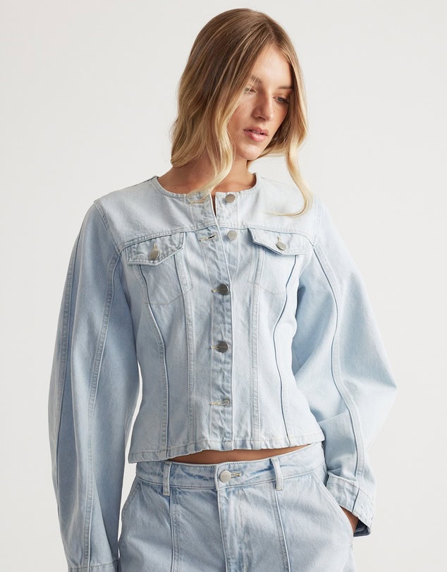 Decjuba Amaya Barrel Denim Jacket