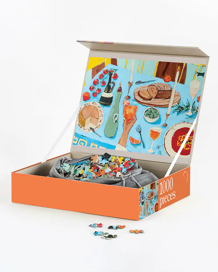 Journey Of Something Feast on the Sunlit Terrace Puzzle