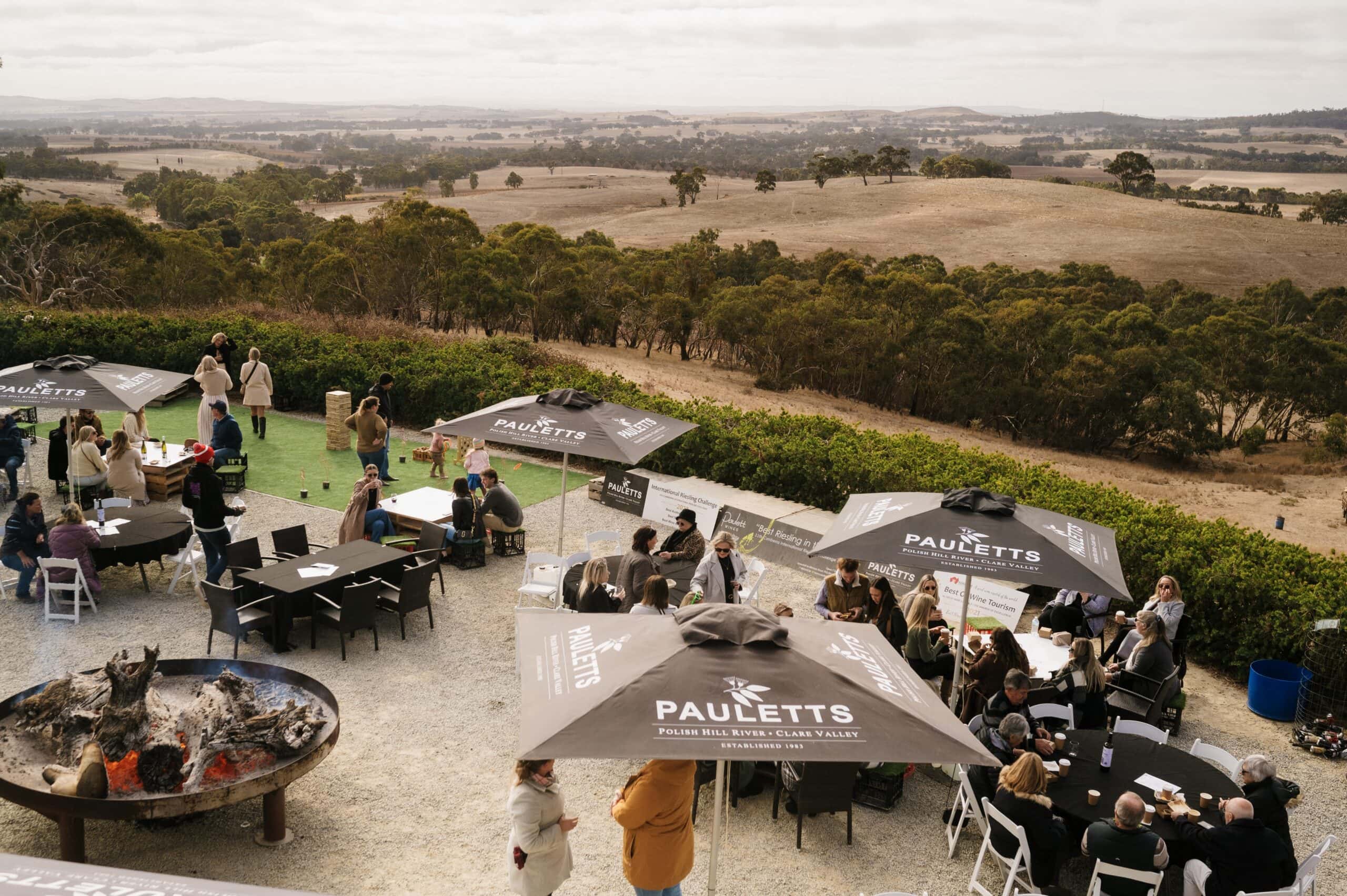 Paulett Wines for Clare Valley Gourmet Festival.