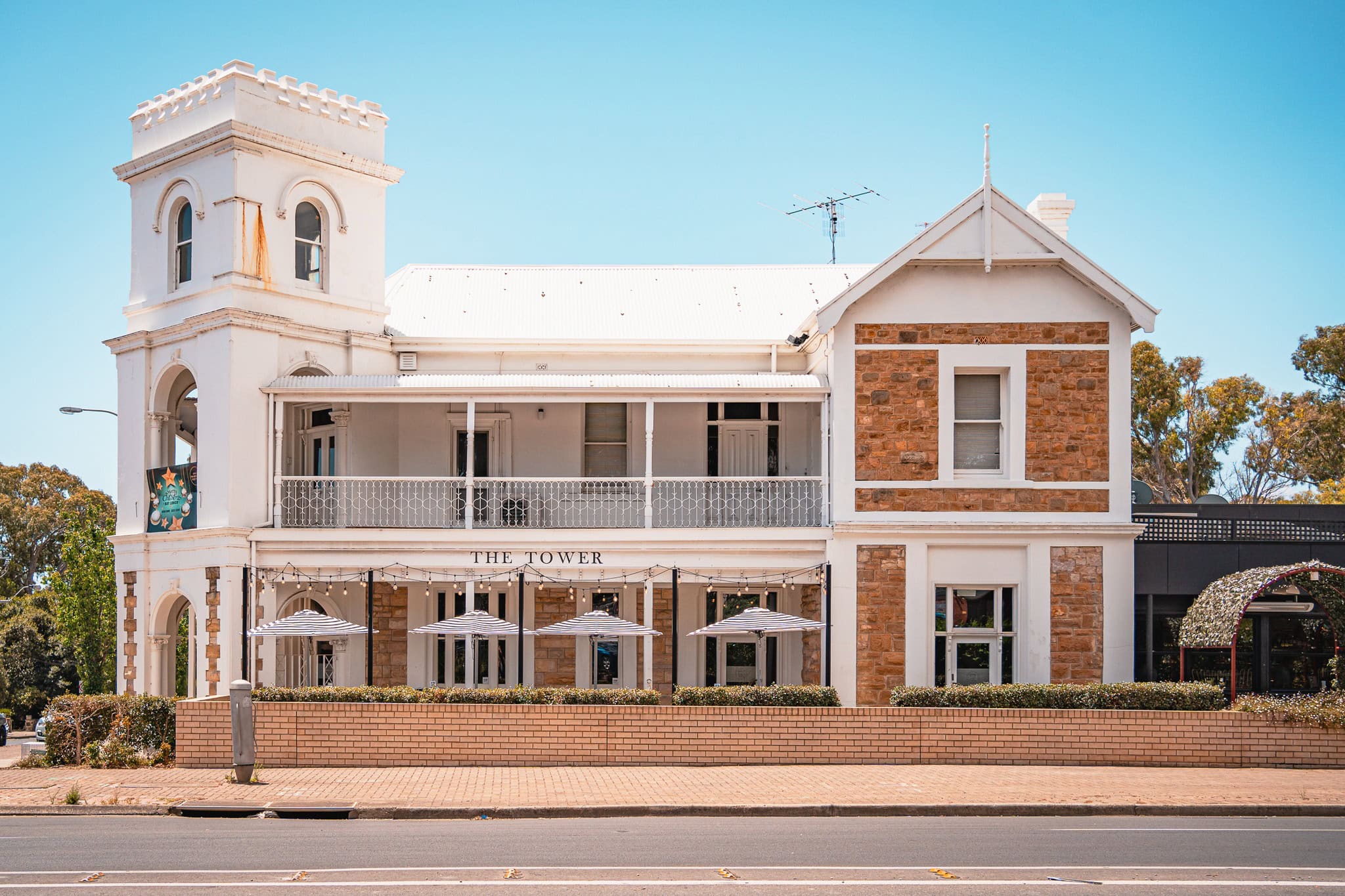 Exterior of Tower Hotel in Adelaide.