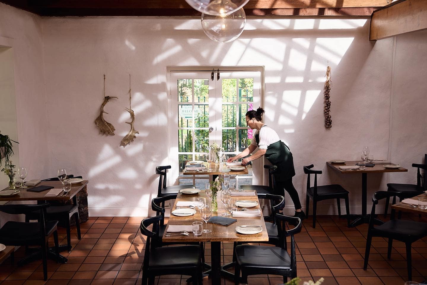 Indoor dining at Topiary in Adelaide.