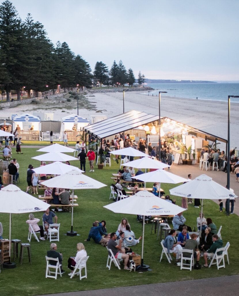 Sea to Shore Seafood Festival at Glenelg foreshore.