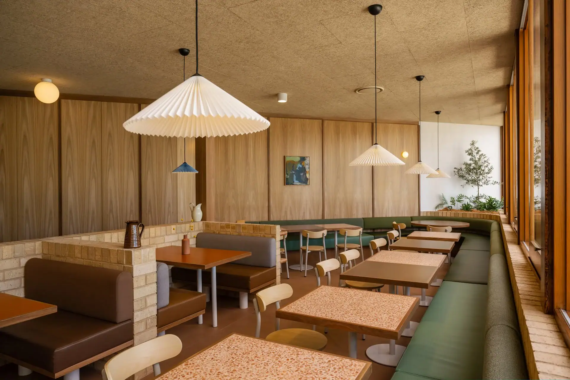 Dining area at Mensa Kitchen in Adelaide.
