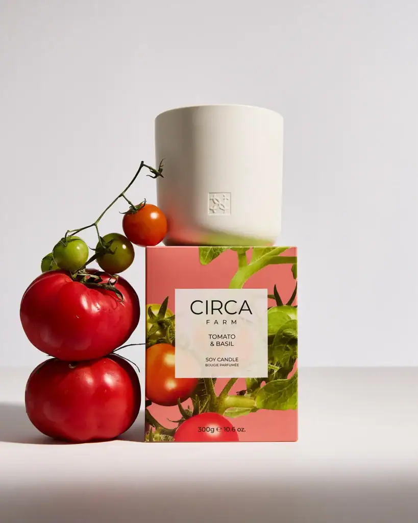 Circa Farm Tomato & Basil Soy Candle