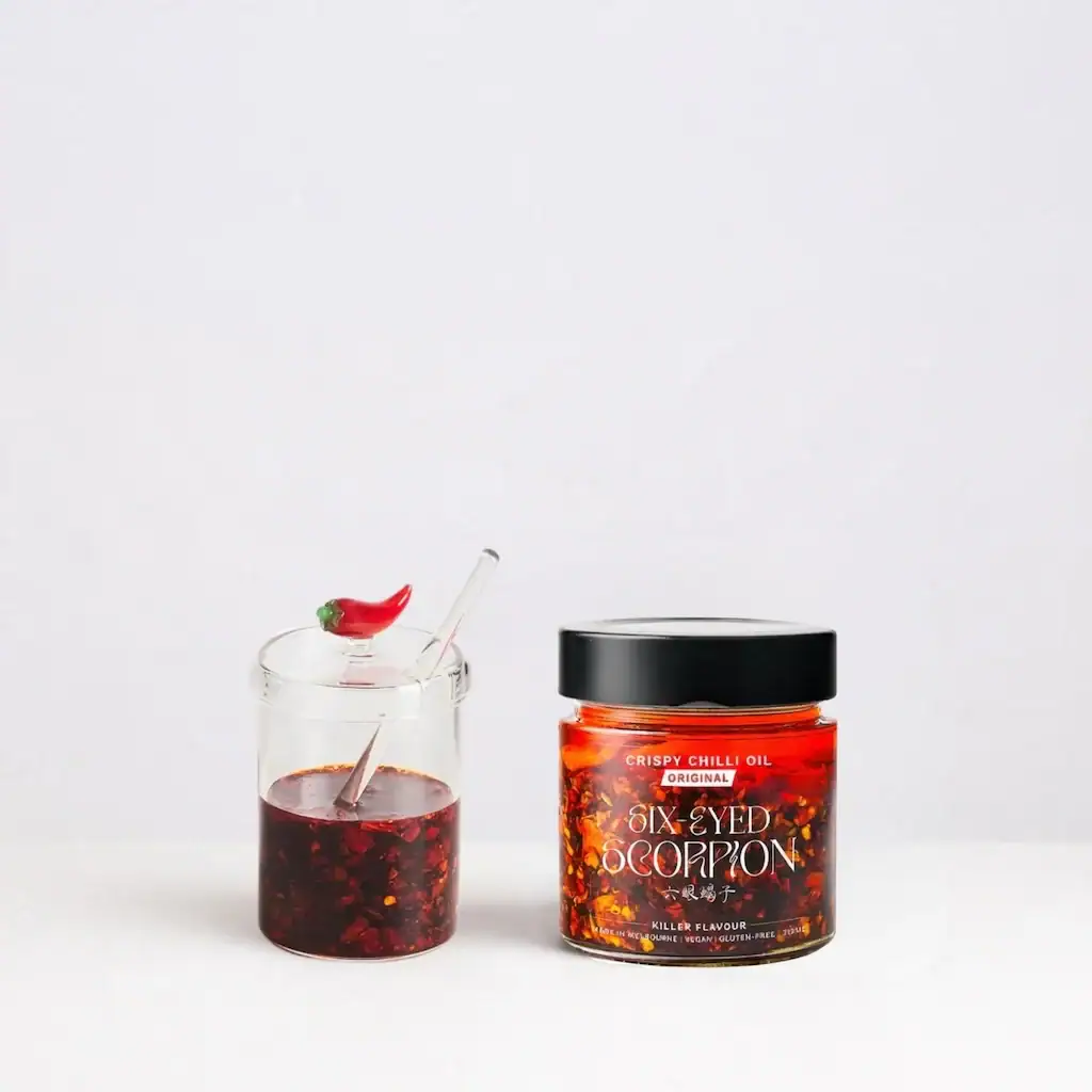 Maison Balzac Crispy Chilli Oil & Jar Set