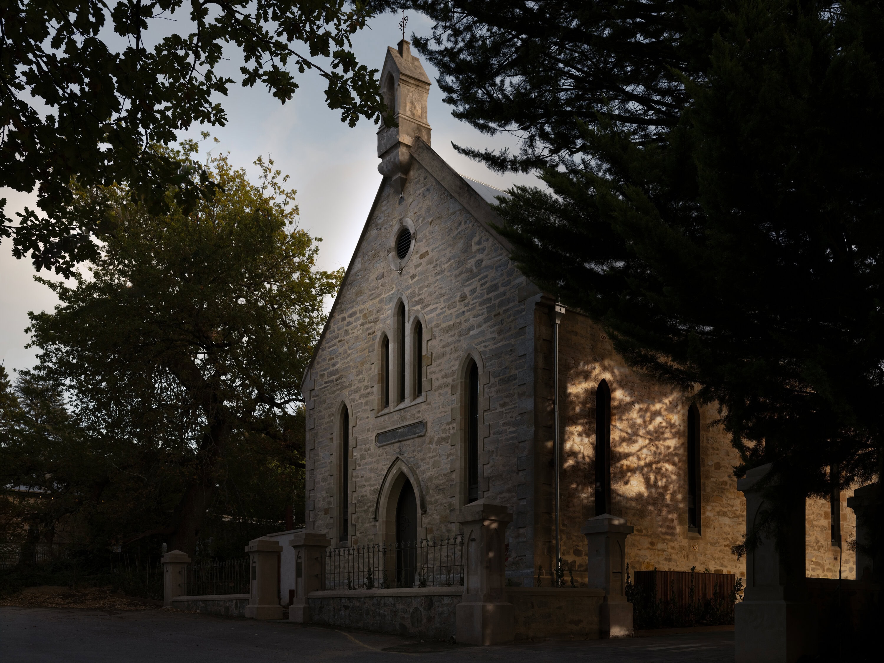 Exterior facade at Restaurant Aptos in Adelaide.