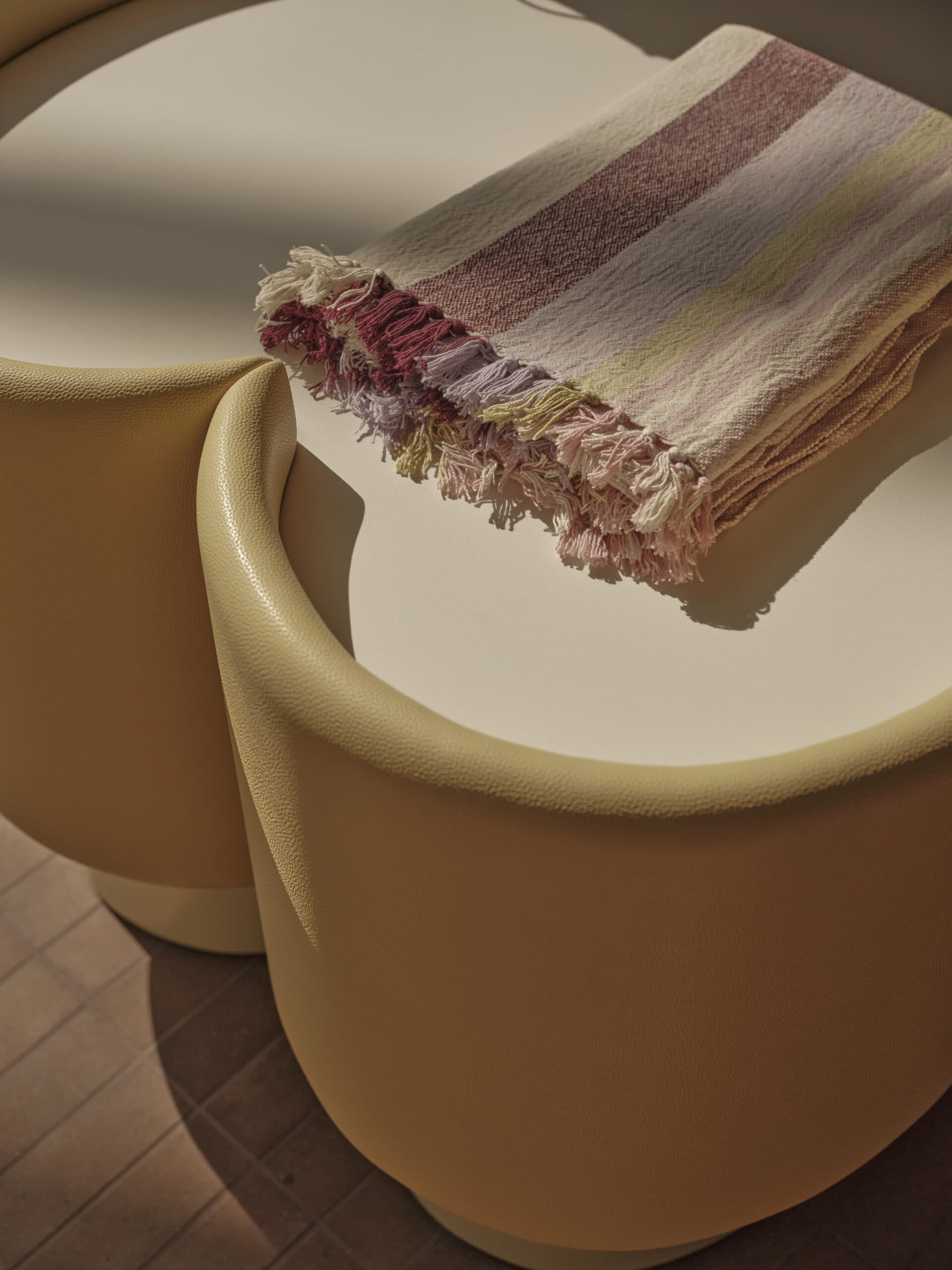 Interior design details of Sheet Society store at Burnside Village.