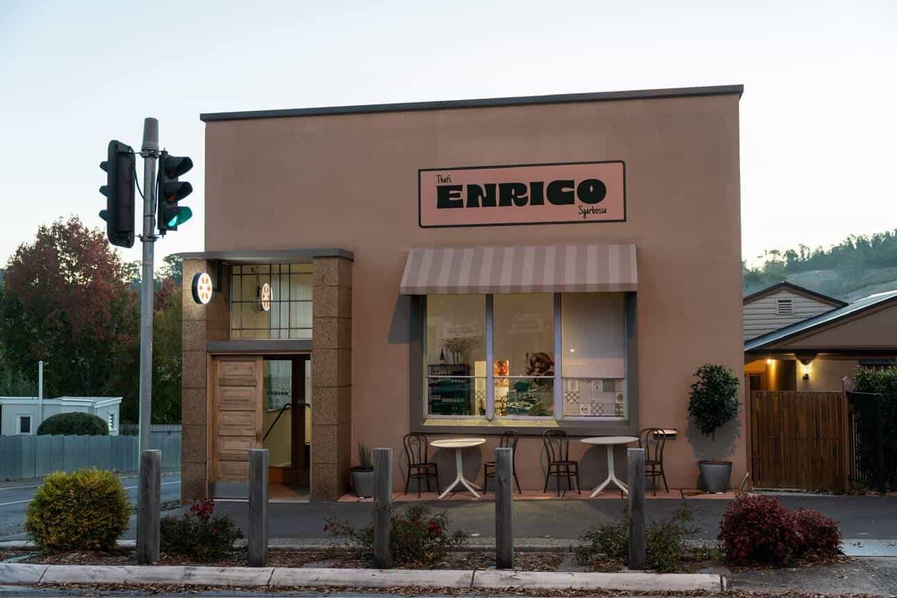 Exterior of That's Enrico in Adelaide.