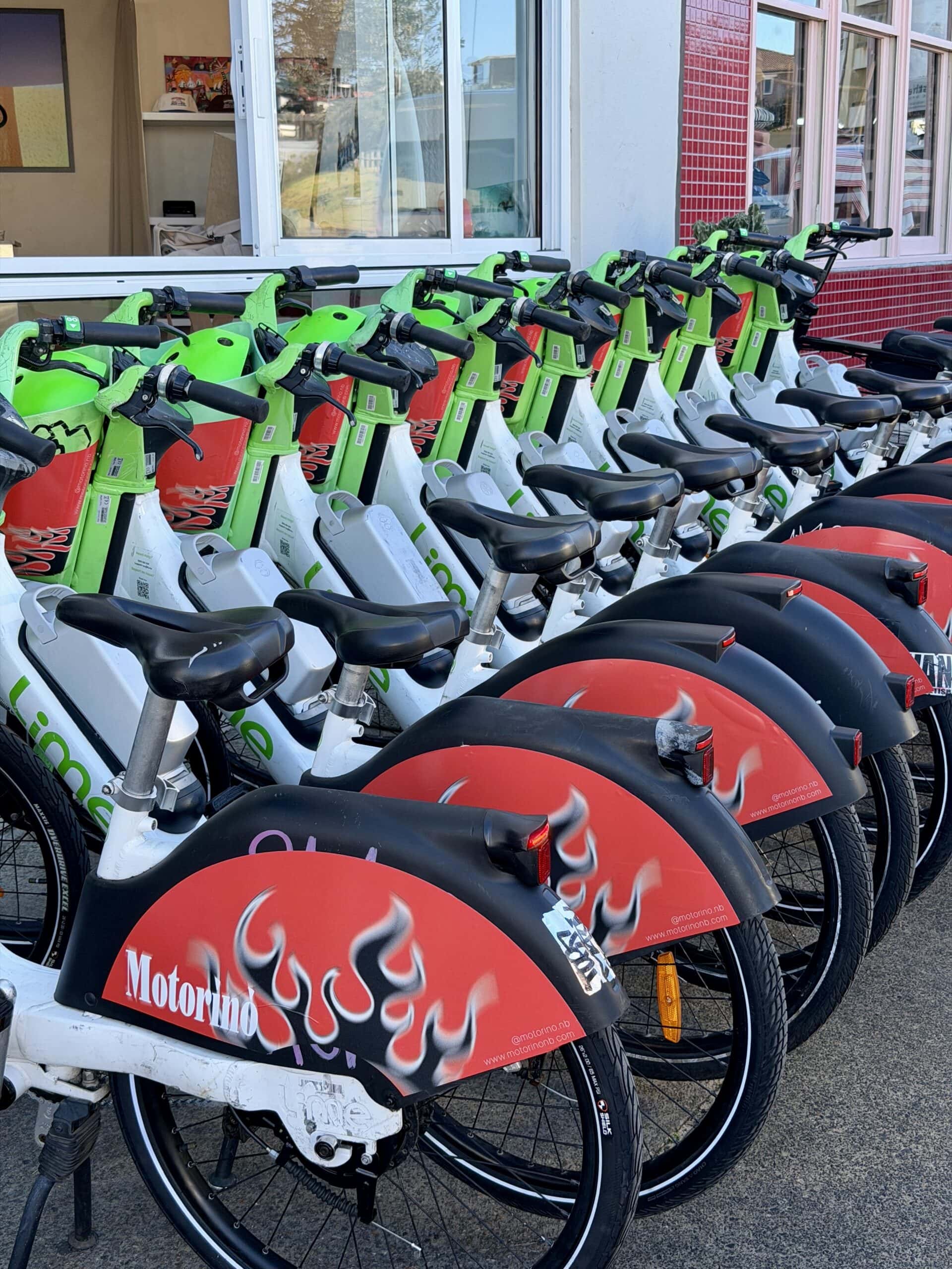 motorino fashion label and lime bike collaboration bikes