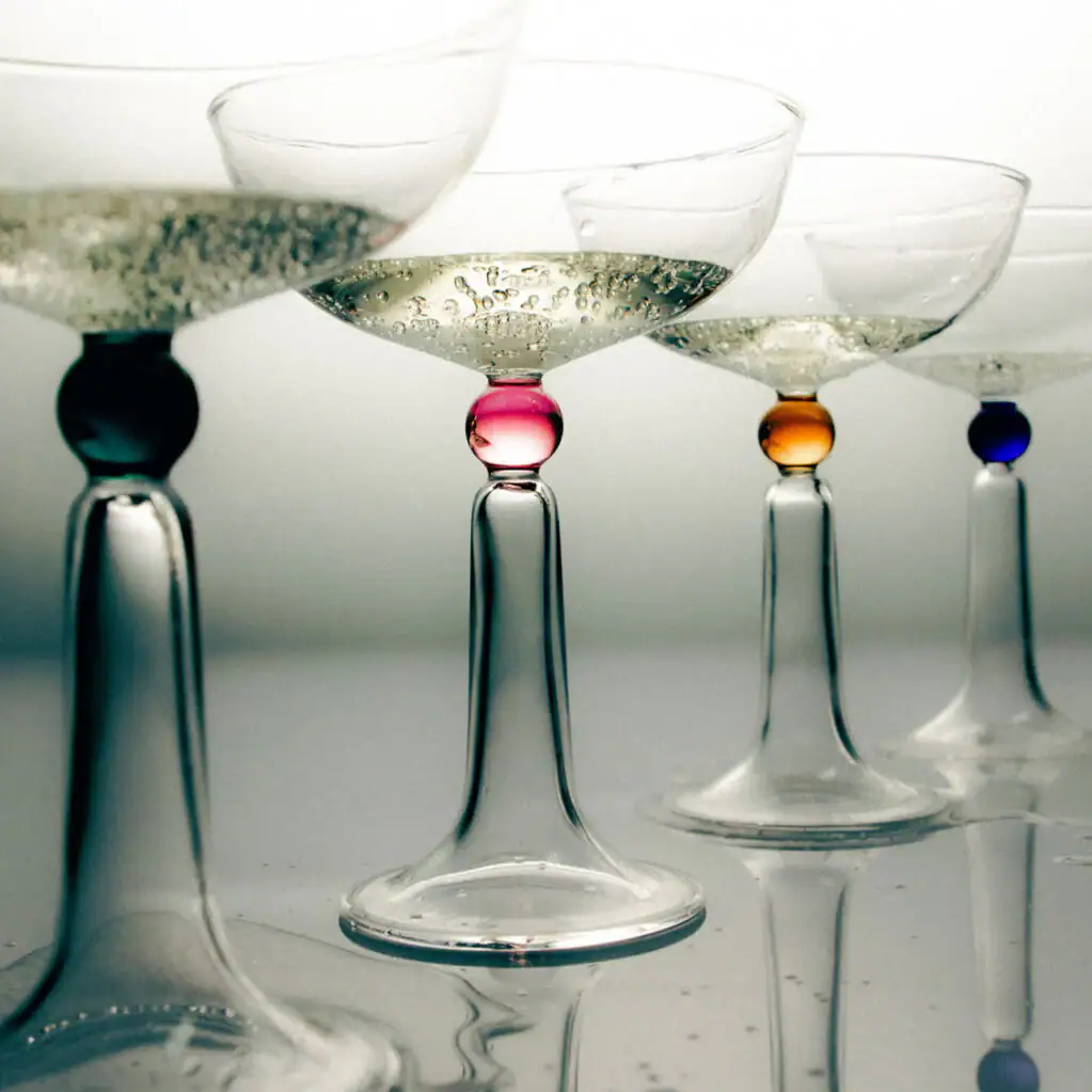 Maison Balzac Tassel Champagne Coupes