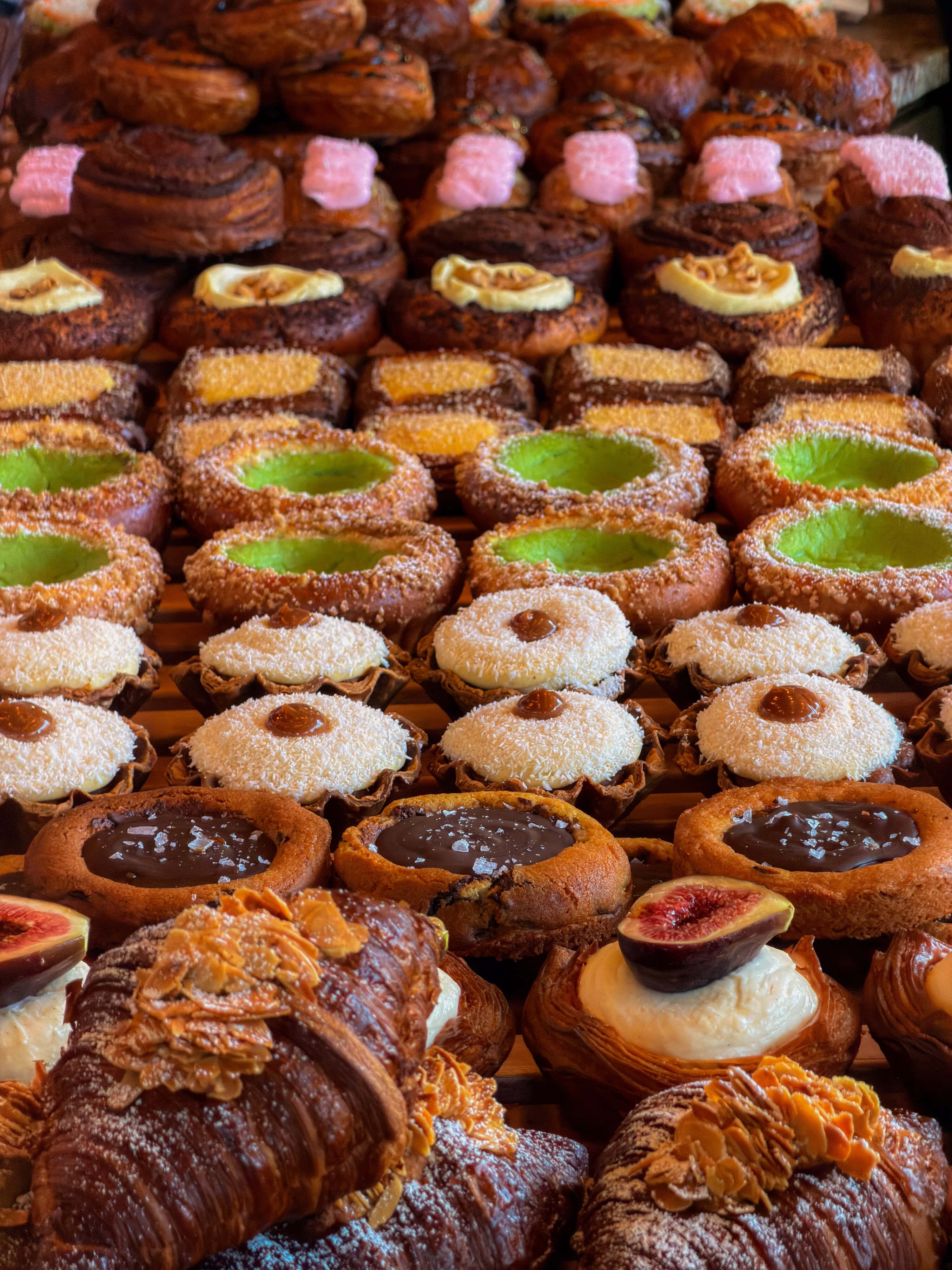 Selection of pastries from Shadow baking in North Adelaide.