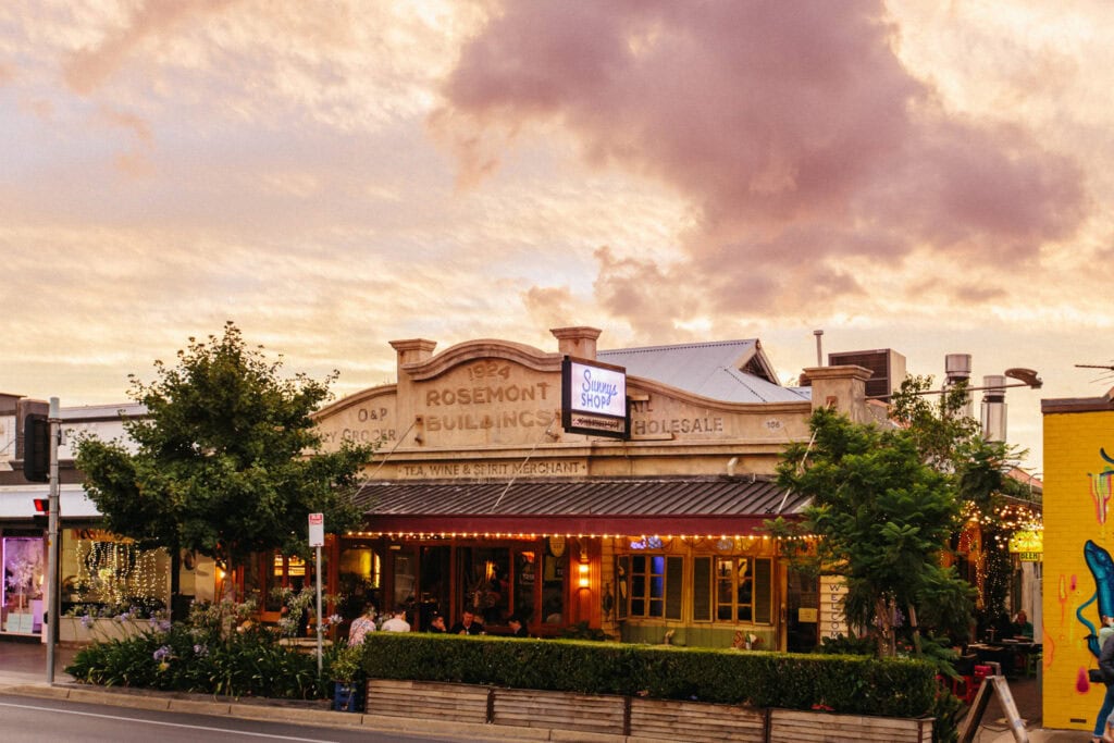 Exterior of Rosemont Hall in Adelaide.